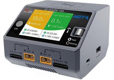 BUY HOBBYMATE D6 DUO DC-INPUT BATTERY CHARGER HOBBYMATE D6 DUO DC-INPUT BATTERY CHARGER