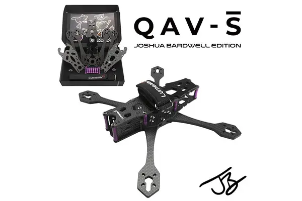 fpv-drone-frame-qav-s-5ΓÇ│-freestyle-frame-joshua-bardwell-edition APEX HD Frame