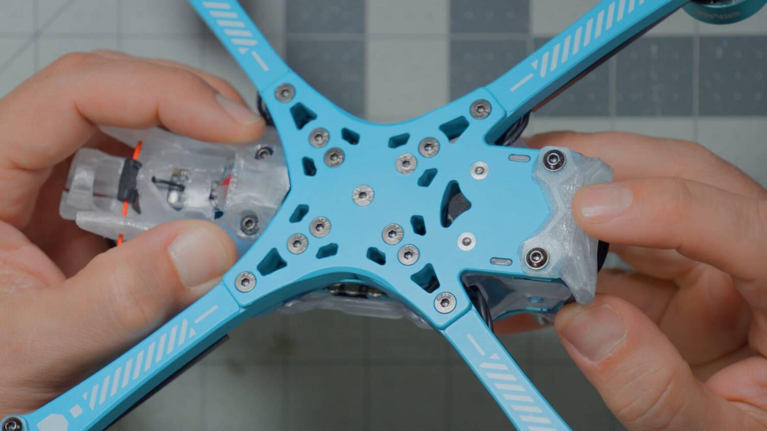 The TPU chin bumper