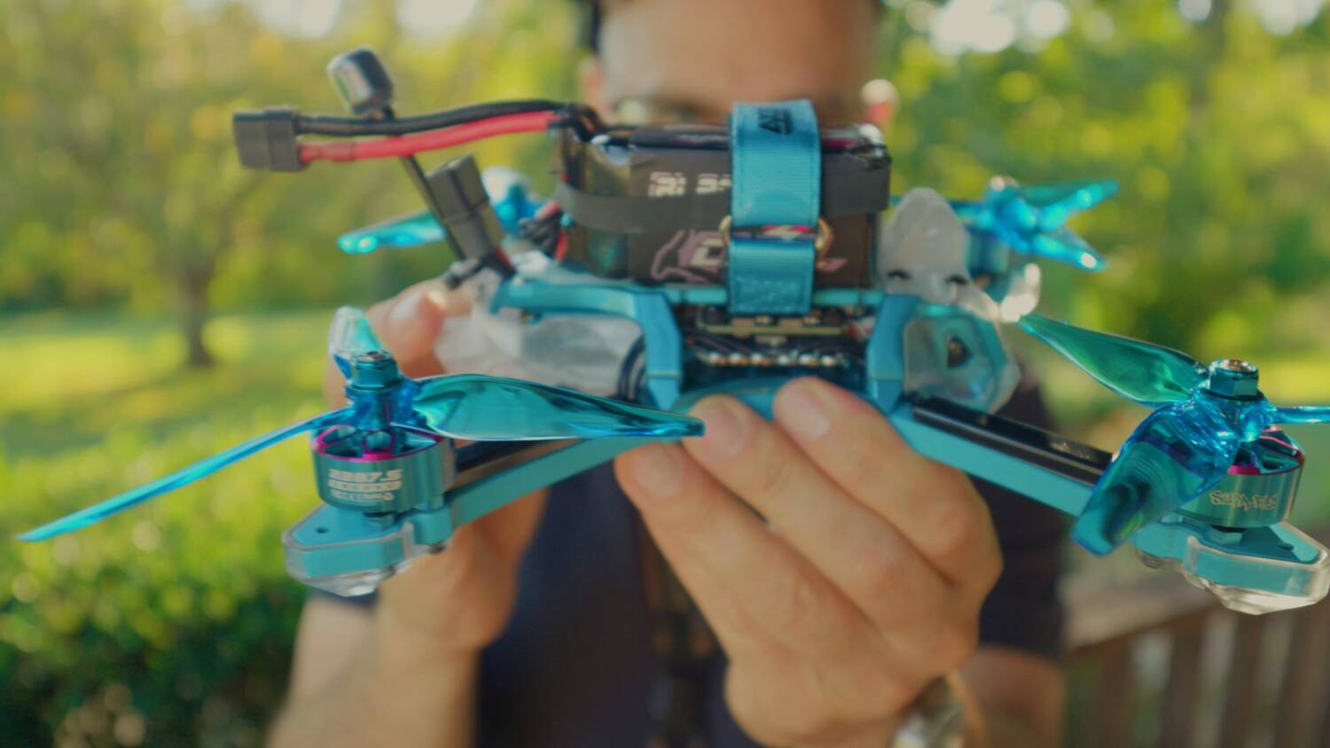 The GoPro mount, with the GPS tucked underneath