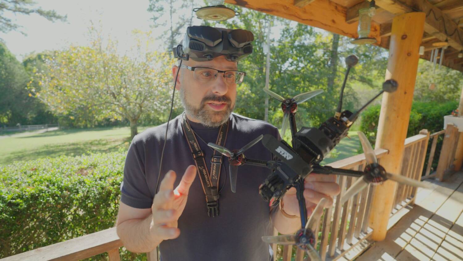 Checking the antennas after the crashes