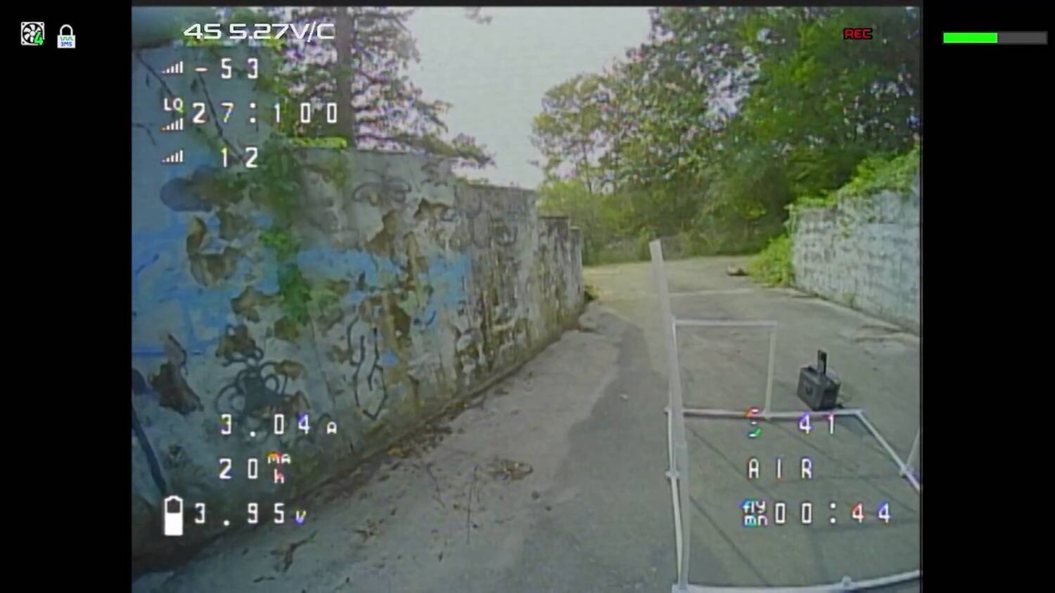 FPV view on analog with the Air65