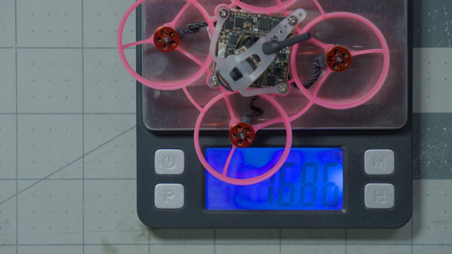 The P1 Whoop on the scale